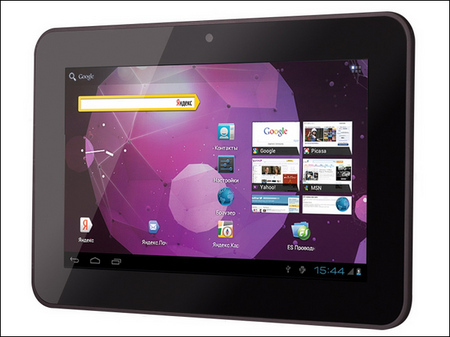 teXet TM-7027W: планшет со встроенным 3G-модулем
