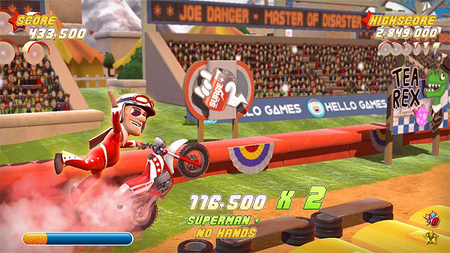 Анонсирована iOS-версия аркады Joe Danger