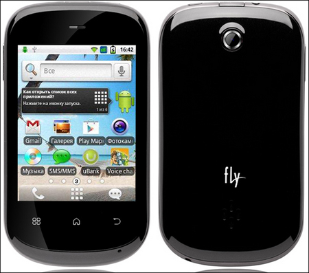 Fly IQ236 Victory: бюджетный смартфон п/у Android