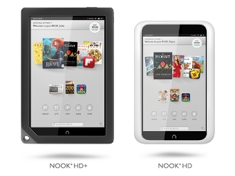 Представлены планшеты Nook HD