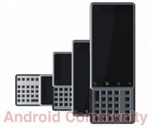 Motorola MOTOSPLIT  - смартфон с динамической сенсорной клавиатурой
