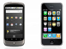 Сравнение Apple iPhone 3GS  и Google Nexus One