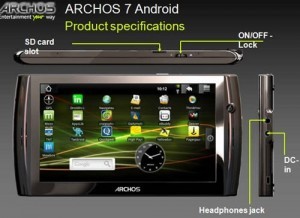 Archos покажет на CeBIT 2010 два новых планшета
