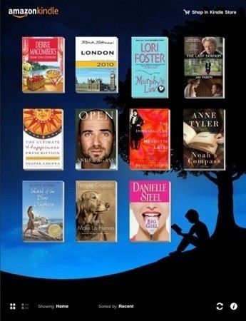 Amazon создала приложение Kindle для iPad