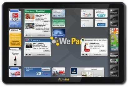 WePad: Android-планшет на базе Intel Pine Trail
