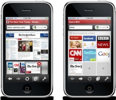 Opera Mini для iPhone направлена в App Store на утверждение