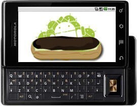 Motorola MILESTONE обновится до Android 2.1